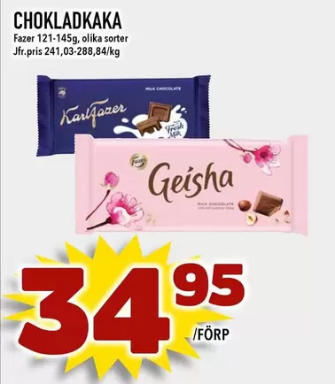 Fazer - CHOKLADKAKA