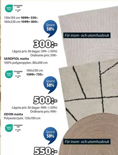 SANDFIOL matta