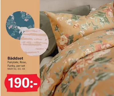 Rose - Bäddset