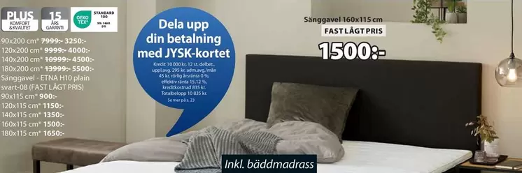 Mer - sänggavel