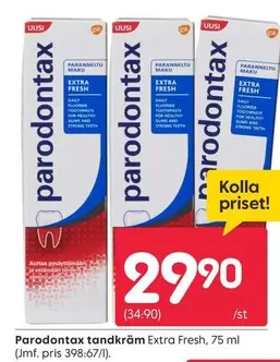 Extra - tandkräm  Fresh