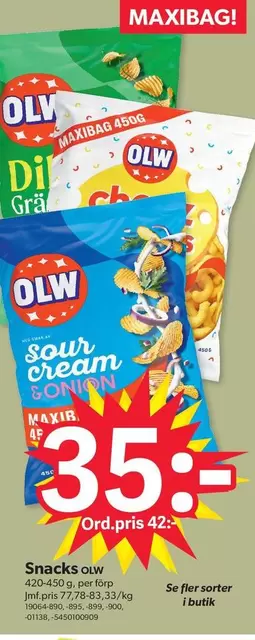 OLW - Snacks