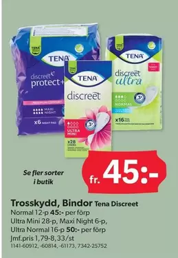 Comfort - Trosskydd, Bindor