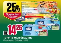 Toppits - MATFÖRVARING
