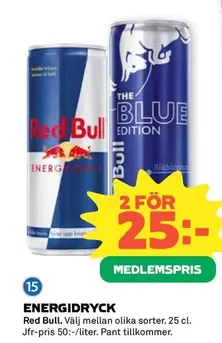 Red bull - Energidryck