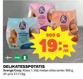 Coop - DELIKATESSPOTATIS