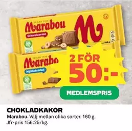 marabou - CHOKLADKAKOR