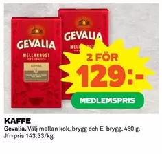 gevalia - KAFFE