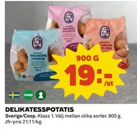 Coop - DELIKATESSPOTATIS