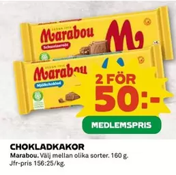 marabou - CHOKLADKAKOR