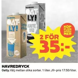 Oatly - HAVREDRYCK