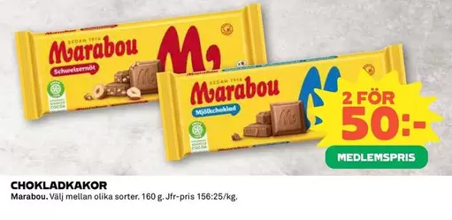 marabou - CHOKLADKAKOR