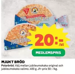 Polarbröd - JUBILEUMSKAKA