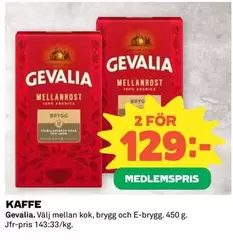 gevalia - KAFFE