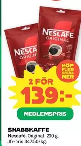 Nescafe - SNABBKAFFE