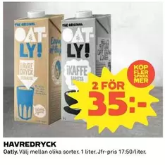 Oatly - HAVREDRYCK