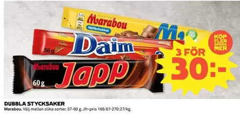 marabou - Daim, Japp
