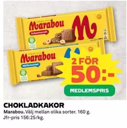 marabou - CHOKLADKAKOR
