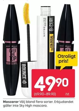 Maybelline - Mascaror