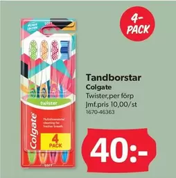 Colgate - Tandborstar