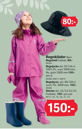 Regnkläder Bam