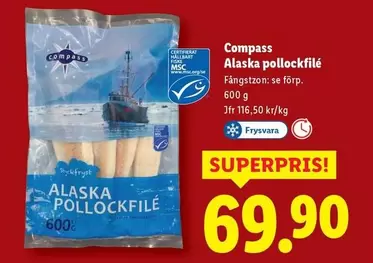 Alaska pollockfilé