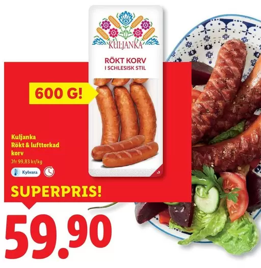 RÖKT KORV ISCHLESISK STIL