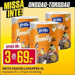 HUSHÅLLSPAPPER XL