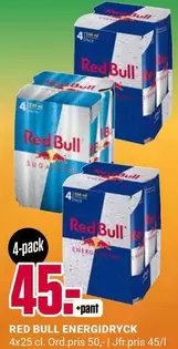 Red bull - ENERGIDRYCK