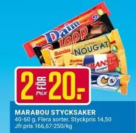 marabou - STYCKSAKER
