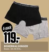 BOXERKALSONGER