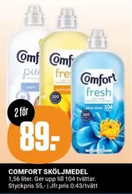 Comfort - SKÖLJMEDEL
