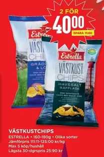 Estrella - VÄSTKUSTCHIPS