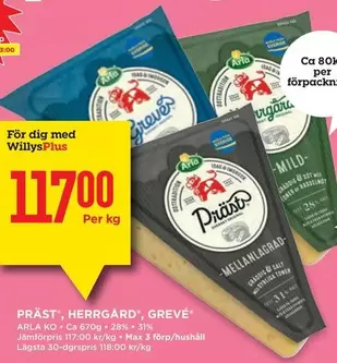 Arla - PRÄST, HERRGÅRD, GREVÉ