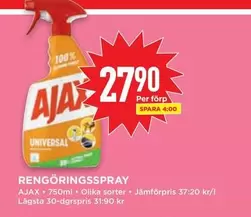 Ajax - RENGÖRINGSSPRAY