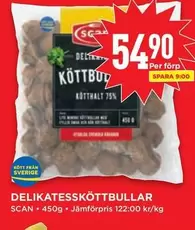 Scan - DELIKATESSKÖTTBULLAR
