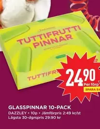 Dazzley - GLASSPINNAR 10-PACK