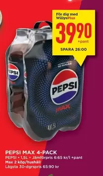 Pepsi - MAX 4-PACK