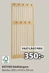 EGTVED klädhängare