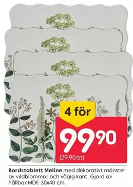 Bordstablett Meline