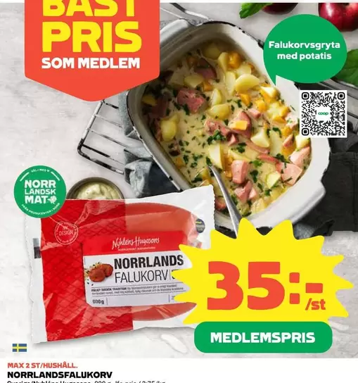Coop - NORRLANDSFALUKORV
