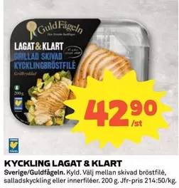Guldfågeln - KYCKLING LAGAT & KLART