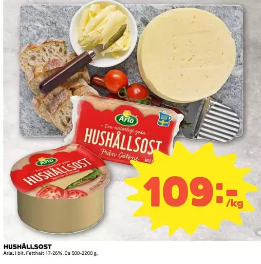 Arla - HUSHÅLLSOST