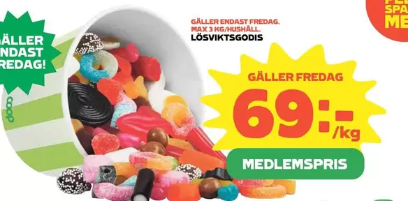Coop - LÖSVIKTSGODIS