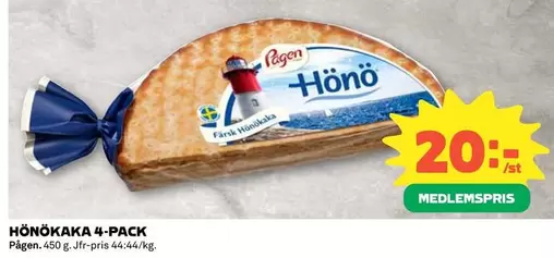 Pågen - Hönökaka