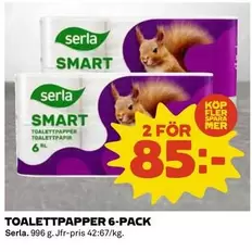 Serla - TOALETTPAPPER