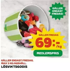 Coop - LÖSVIKTSGODIS