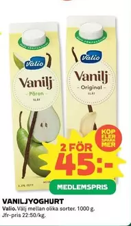 valio - VANILJYOGHURT