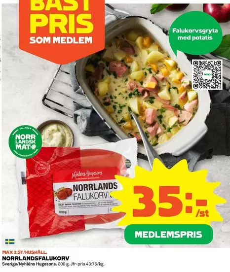 Coop - NORRLANDSFALUKORV