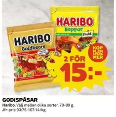 Haribo - GODISPÅSAR